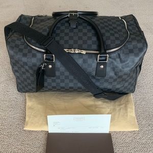 LOUIS VUITTON DAMIER ROADSTER 50 DUFFEL BAG